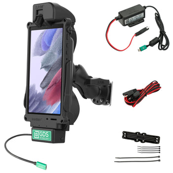 RAM-GDS-101B2-SAM80CP-V7CU:RAM-GDS-101B2-SAM80CP-V7CU_1:GDS Tough-Dock™ Vehicle Bundle for Samsung Tab A7 Lite 8.7"