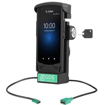 GDS Locking Powered Dock + USB-A for Zebra EC50/55