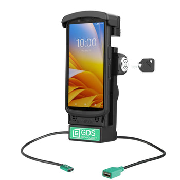 GDS Locking Powered Dock + USB-A for Zebra TC2x & TC5x