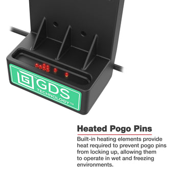 RAM-GDS-DOCKL-V12-ZE35CPDHU:RAM-GDS-DOCKL-V12-ZE35CPDHU_4:GDS Locking Powered Dock + USB-A for Zebra TC73/78 - Heated Pins