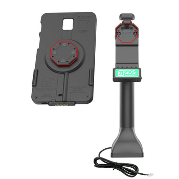 RAM-GDS-DOCK-D11-14-U1E:RAM-GDS-DOCK-D11-14-U1E_4:GDS Uni-Conn™ 14" Tilt & Swivel Dock with PoE