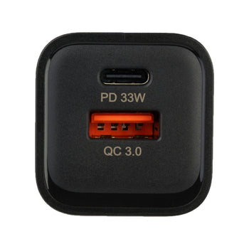 RAM-GDS-CHARGE-PPS-C2W:RAM-GDS-CHARGE-PPS-C2W_4:GDS Type-C and Type-A 33W 2-Port Wall Charger - PD3.0 & PPS