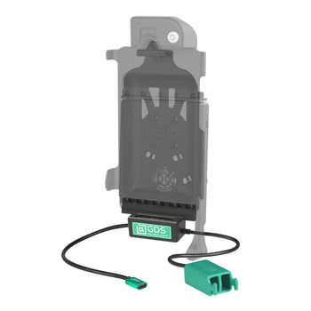 RAM-GDS-DOCK-V10PD2U:RAM-GDS-DOCK-V10PD2U_2:GDS Power + Dual USB-A Data Dock Cup for IntelliSkin Next Gen Tablets