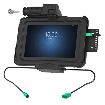 RAM-HOL-ZE10PDKLU:RAM-HOL-ZE10PDKLU_1:GDS Key Locking Power + Data Dock for Zebra ET5x 8.3" & 8.4" Series