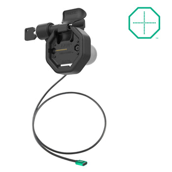 RAM-GDS-DOCKLL-U3CPU:RAM-GDS-DOCKLL-U3CPU_1:GDS Uni-Conn™ Powered Left Locking Snap-In Dock with USB-C Connector
