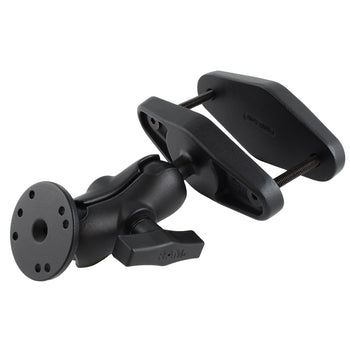 RAM-101U-B-247-4:RAM-101U-B-247-4_1:RAM Square Post Clamp Mount for Posts up to 4" Wide