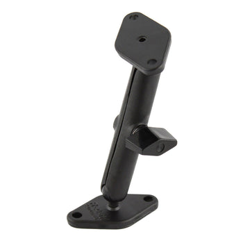 RAM-A-101U-B:RAM-A-101U-B_1:RAM Double Ball Diamond Plate Mount - A Size Long