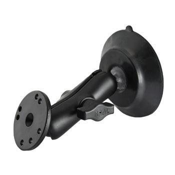RAM-B-101U-224:RAM-B-101U-224_1:RAM Suction Cup Double Ball Mount with Round Plate
