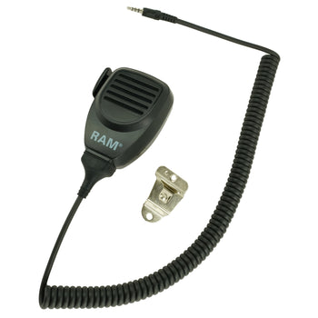 RAM-MIC-A01:RAM-MIC-A01_2:RAM Microphone with Steel Mounting Clip