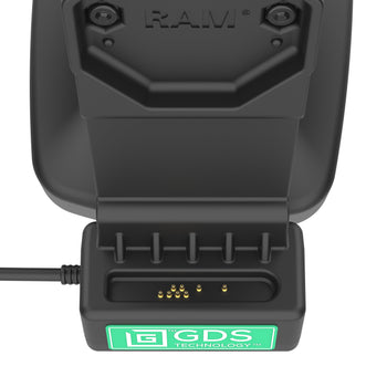 RAM-GDS-DOCKLR-D14-U1C-2A:RAM-GDS-DOCKLR-D14-U1C-2A_6:GDS Uni-Conn™ Locking Tilt & Swivel Dock with USB-C + Data