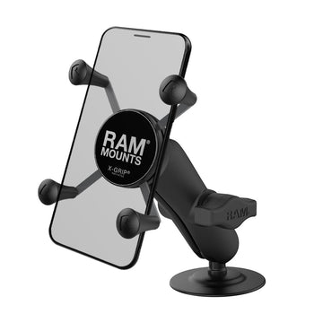 RAP-B-378-UN7U:RAP-B-378-UN7U_1:RAM X-Grip Phone Mount with Flex Adhesive Base