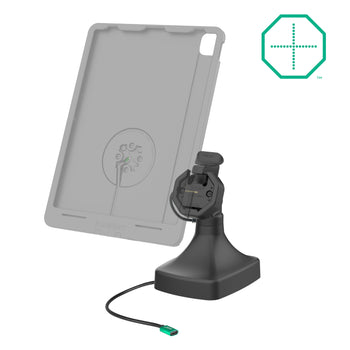 RAM-GDS-DOCK-D14-U3C-2A:RAM-GDS-DOCK-D14-U3C-2A_2:GDS Uni-Conn™ Powered Tilt & Swivel Dock with USB-C + Data