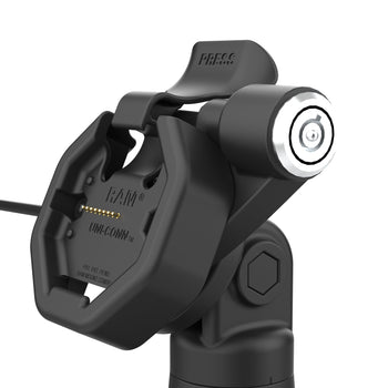 RAM-GDS-DOCKLR-D14-U3C-2A:RAM-GDS-DOCKLR-D14-U3C-2A_5:GDS Uni-Conn™ Powered Locking Tilt & Swivel Dock with USB-C + Data