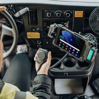 GDS Tough-Dock™ Klein VALOR PTT Vehicle Bundle for Samsung Tab Active3