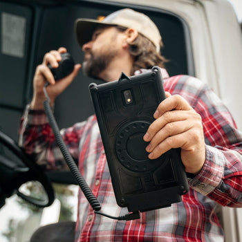 GDS Tough-Dock™ Klein VALOR PTT Vehicle Bundle for Samsung Tab Active3