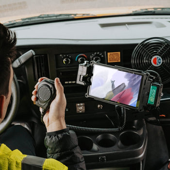 GDS Tough-Dock™ Klein VALOR PTT Vehicle Bundle for Tab A7 Lite 8.7