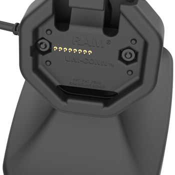 RAM-GDS-DOCK-D14-U3E-2A:RAM-GDS-DOCK-D14-U3E-2A_5:GDS Uni-Conn™ Powered Tilt & Swivel Dock with PoE + Data