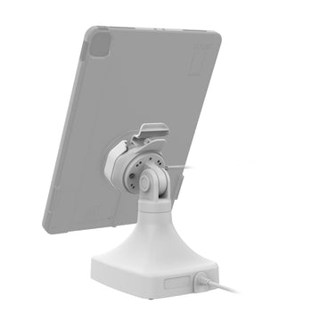 RAM-GDS-DOCK-D14-U3E-GRY:RAM-GDS-DOCK-D14-U3E-GRY_4:GDS Uni-Conn™ Powered Tilt & Swivel Dock with PoE - Gray