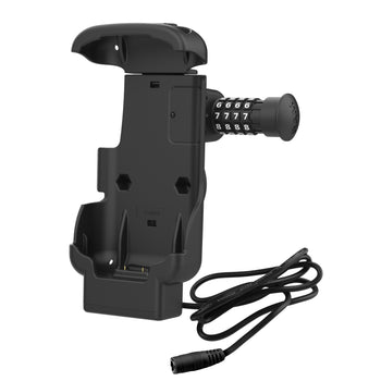 RAM-HOL-ZE17CL-1U:RAM-HOL-ZE17CL-1U_2:RAM Combo-Locking Form-Fit Powered Dock for Zebra TC73 & TC78