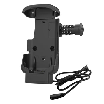 RAM-HOL-ZE17CL-2U:RAM-HOL-ZE17CL-2U_2:RAM Combo-Locking Form-Fit Powered Dock for Zebra TC53 & TC58