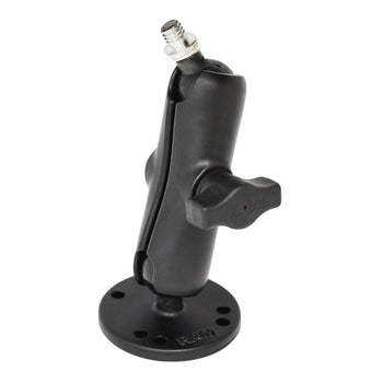 RAM-B-101-236U:RAM-B-101-236U_1:RAM Drill-Down Double Ball Mount with 3/8"-16 Threaded Stud