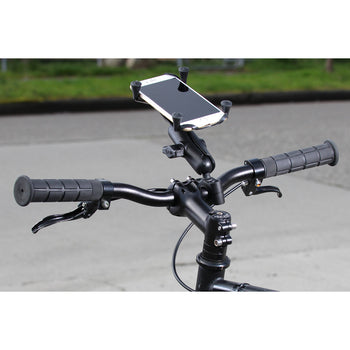 RAM-B-408-75-1-UN10U:RAM-B-408-75-1-UN10U_2:RAM X-Grip Large Phone Mount with Torque™ Medium Rail Base Medium Arm