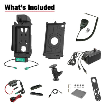 GDS Tough-Dock™ Universal PTT Vehicle Bundle for Tab A7 Lite 8.7