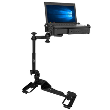 RAM-VB-182-SW1:RAM-VB-182-SW1_1:RAM No-Drill™ Laptop Mount for '06-16 Chevrolet Impala (Police) + More