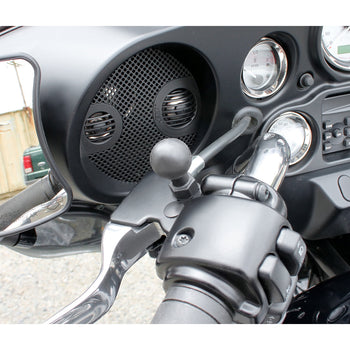 RAP-B-379-HA1U:RAP-B-379-HA1U_2:RAM Tough-Ball<sup>™</sup> Mirror Base for Harley-Davidson Motorcycles
