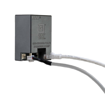RAM-GDS-DOCK-D11-7-U3E-GRY:RAM-GDS-DOCK-D11-7-U3E-GRY_6:GDS Uni-Conn™ Powered 7" Pedestal Dock with PoE - Gray