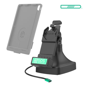 RAM-GDS-DOCK-D14-U1C-2A:RAM-GDS-DOCK-D14-U1C-2A_2:GDS Uni-Conn™ Tilt & Swivel Dock with USB-C + Data