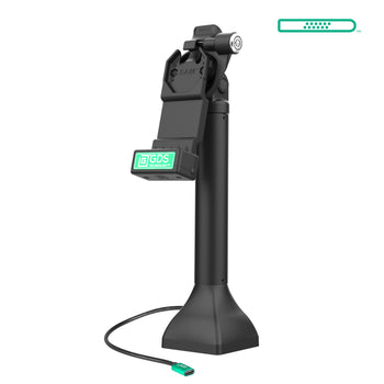 RAM-GDS-DOCKLR-D11-14-U1C:RAM-GDS-DOCKLR-D11-14-U1C_1:GDS Uni-Conn™ 14" Locking Pedestal Dock with USB-C