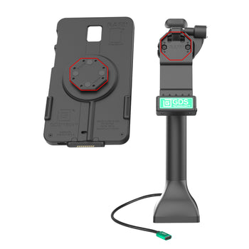 RAM-GDS-DOCKLR-D11-14-U1C:RAM-GDS-DOCKLR-D11-14-U1C_5:GDS Uni-Conn™ 14" Locking Pedestal Dock with USB-C