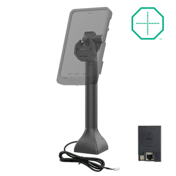 RAM-GDS-DOCKLR-D11-14-U3E:RAM-GDS-DOCKLR-D11-14-U3E_2:GDS Uni-Conn™ Powered 14" Locking Pedestal Dock with PoE