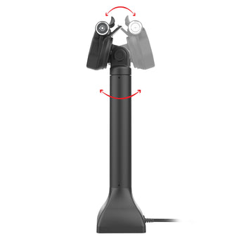 RAM-GDS-DOCKLR-D11-14-U3E:RAM-GDS-DOCKLR-D11-14-U3E_4:GDS Uni-Conn™ Powered 14" Locking Pedestal Dock with PoE