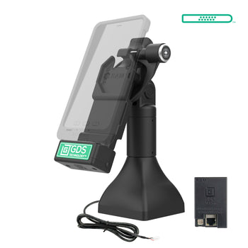 RAM-GDS-DOCKLR-D11-7-U1E:RAM-GDS-DOCKLR-D11-7-U1E_2:GDS Uni-Conn™ 7" Locking Pedestal Dock with PoE