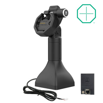 RAM-GDS-DOCKLR-D11-7-U3E:RAM-GDS-DOCKLR-D11-7-U3E_1:GDS Uni-Conn™ Powered 7" Locking Pedestal Dock with PoE