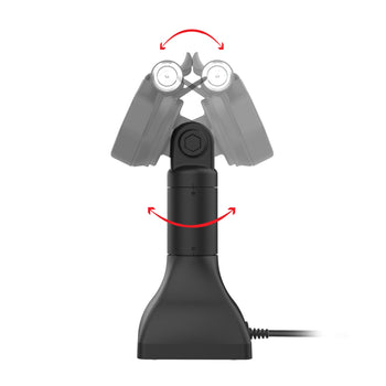 RAM-GDS-DOCKLR-D11-7-U3E:RAM-GDS-DOCKLR-D11-7-U3E_4:GDS Uni-Conn™ Powered 7" Locking Pedestal Dock with PoE