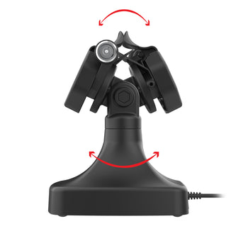 RAM-GDS-DOCKLR-D14-U3E-2A:RAM-GDS-DOCKLR-D14-U3E-2A_3:GDS Uni-Conn™ Powered Locking Tilt & Swivel Dock with PoE + Data