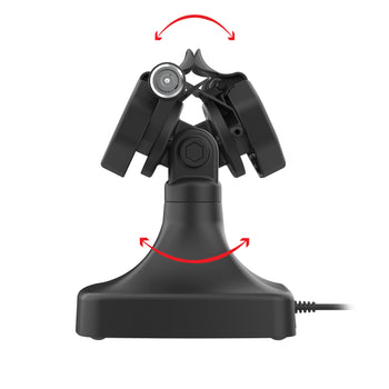 RAM-GDS-DOCKLR-D14-U3E-2A:RAM-GDS-DOCKLR-D14-U3E-2A_3:GDS Uni-Conn™ Powered Locking Tilt & Swivel Dock with PoE + Data