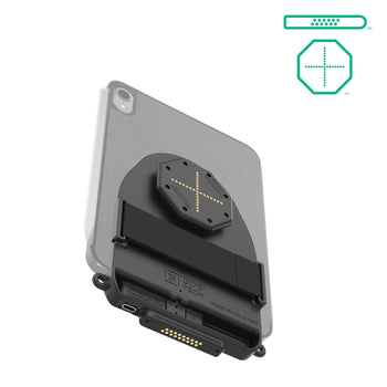 RAM-GDS-TABC-F1DB:RAM-GDS-TABC-F1DB_2:RAM GDS TAB-CONN WITH D SHAPE CONNECTOR AND REAR POGOS FOR UNVERSAL FOLIO STYLE CASES