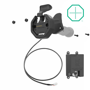 RAM-GDS-DOCK-U3EU:RAM-GDS-DOCK-U3EU_2:GDS Uni-Conn™ Powered Snap-In Dock with PoE Adapter