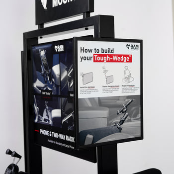 RAM-DISPLAY-MODULAR1-GENERIC:RAM-DISPLAY-MODULAR1-GENERIC_3:RAM Standing Floor Display with Baskets