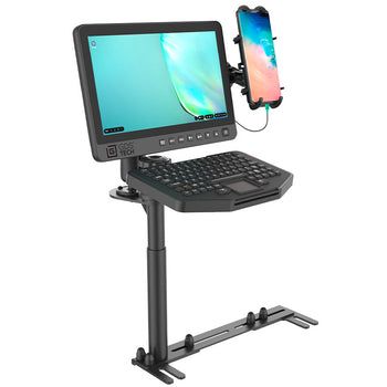 RAM-VB-196-GDS-ECO1:RAM-VB-196-GDS-ECO1_1:GDS Ecosystem™ Vehicle Bundle with Monitor, Keyboard & Phone Mount