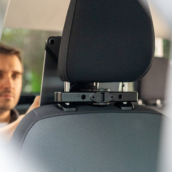 RAP-469-TU:RAP-469-TU_9:RAM Universal Headrest Tablet Mount for 7"-13" Tablets