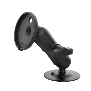 RAP-B-378-AP-MAG-1U:RAP-B-378-AP-MAG-1U_2:RAM Flex Adhesive Double Ball Mount for Apple 25W MagSafe