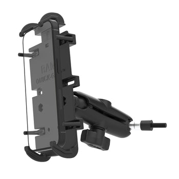 RAM-B-186-M6-PD4U:RAM-B-186-M6-PD4U_1:RAM Quick-Grip™ XL Phone Mount with Grab Handle M6 Bolt Base