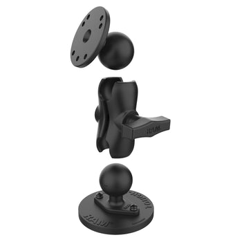 RAM-101-B-MAG88U:RAM-101-B-MAG88U_2:RAM Tough-Mag™ Heavy Duty Magnetic Mount with Round Plate - Short