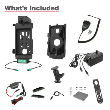 RAM-GDS-U1-SAM90-KIT3:RAM-GDS-U1-SAM90-KIT3_3:GDS Uni-Conn™ PTT Vehicle Bundle for Samsung Tab Active5