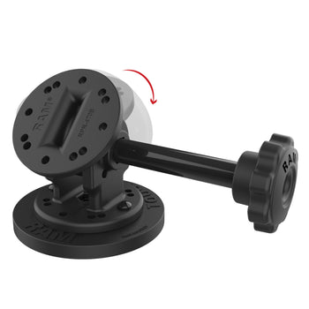 RAP-101-PV4-MAG88U:RAP-101-PV4-MAG88U_2:RAM Single Pivot Magnetic Mount with Knob